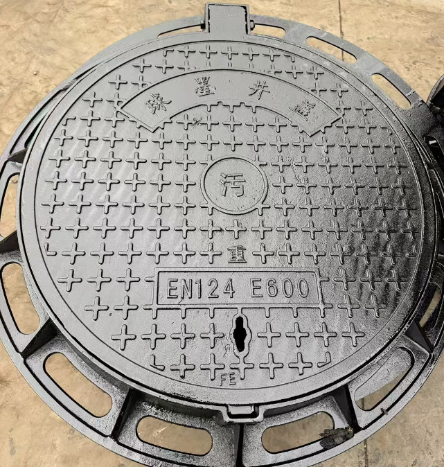 黑河球墨铸铁五防井盖展示